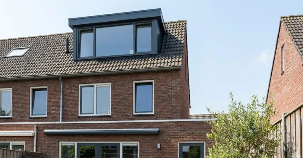 Dakkapel in Bergen op Zoom - Kunststof dakkapel